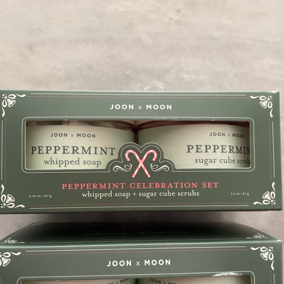 Joon x Moon  l Peppermint Whipped Soap & Sugar Cube Scrub Celebration Bundle X3 - Picture 8 of 8